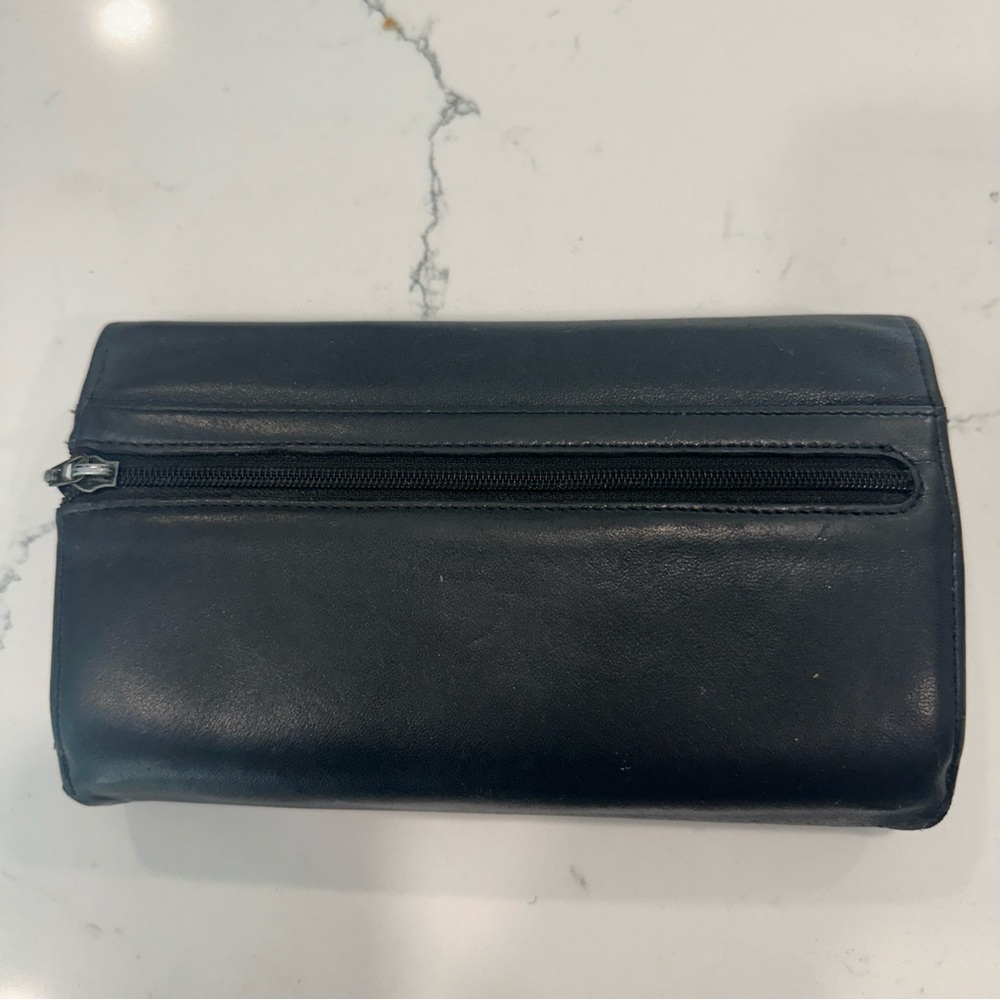 ⚜️ Tumi Black Leather Wallet - Picture 11 of 12